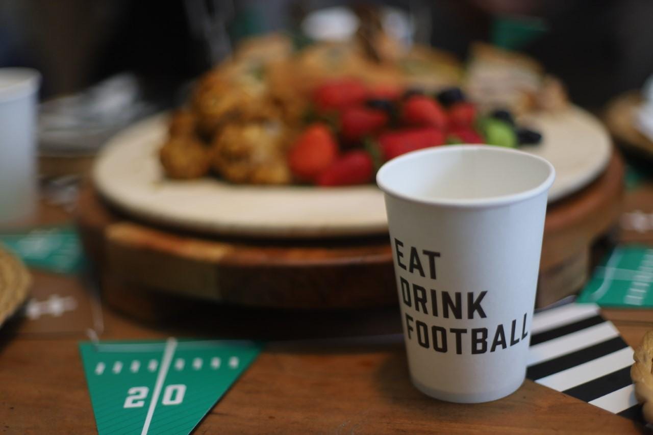 Football Helmet Appetizer Plates