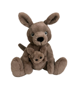 Bindi the Kangaroo Plush Pal (16") with Buddy Tucked In