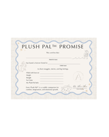 Plush Pal Promise Certificate