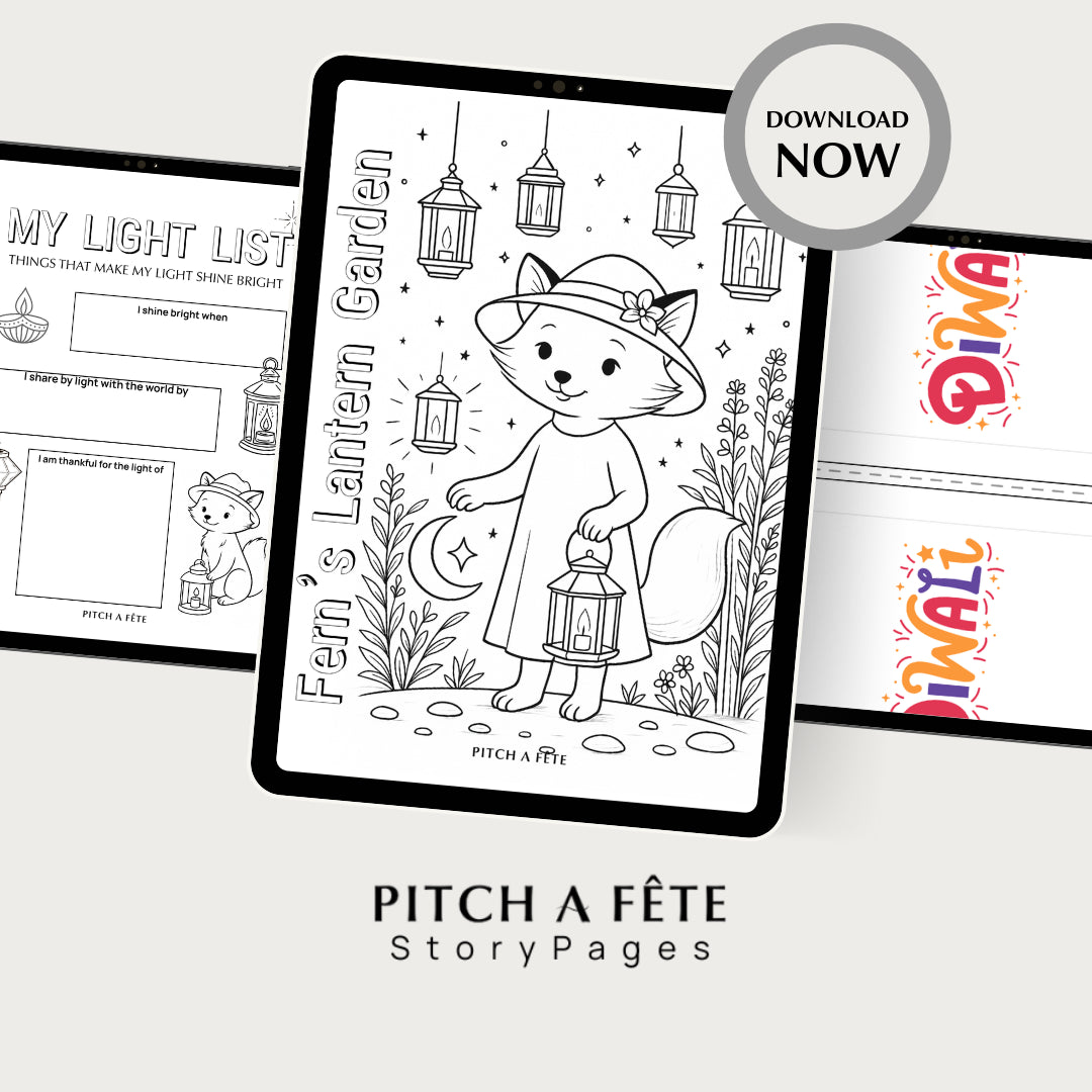 Fern’s Festival of Light StoryPages™ Printable Social Emotional Learning Workbook