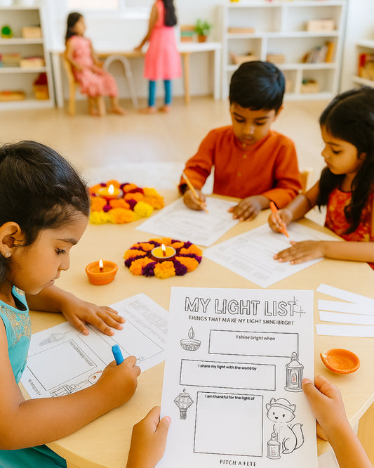 Fern’s Festival of Light StoryPages™ Printable Social Emotional Learning Workbook