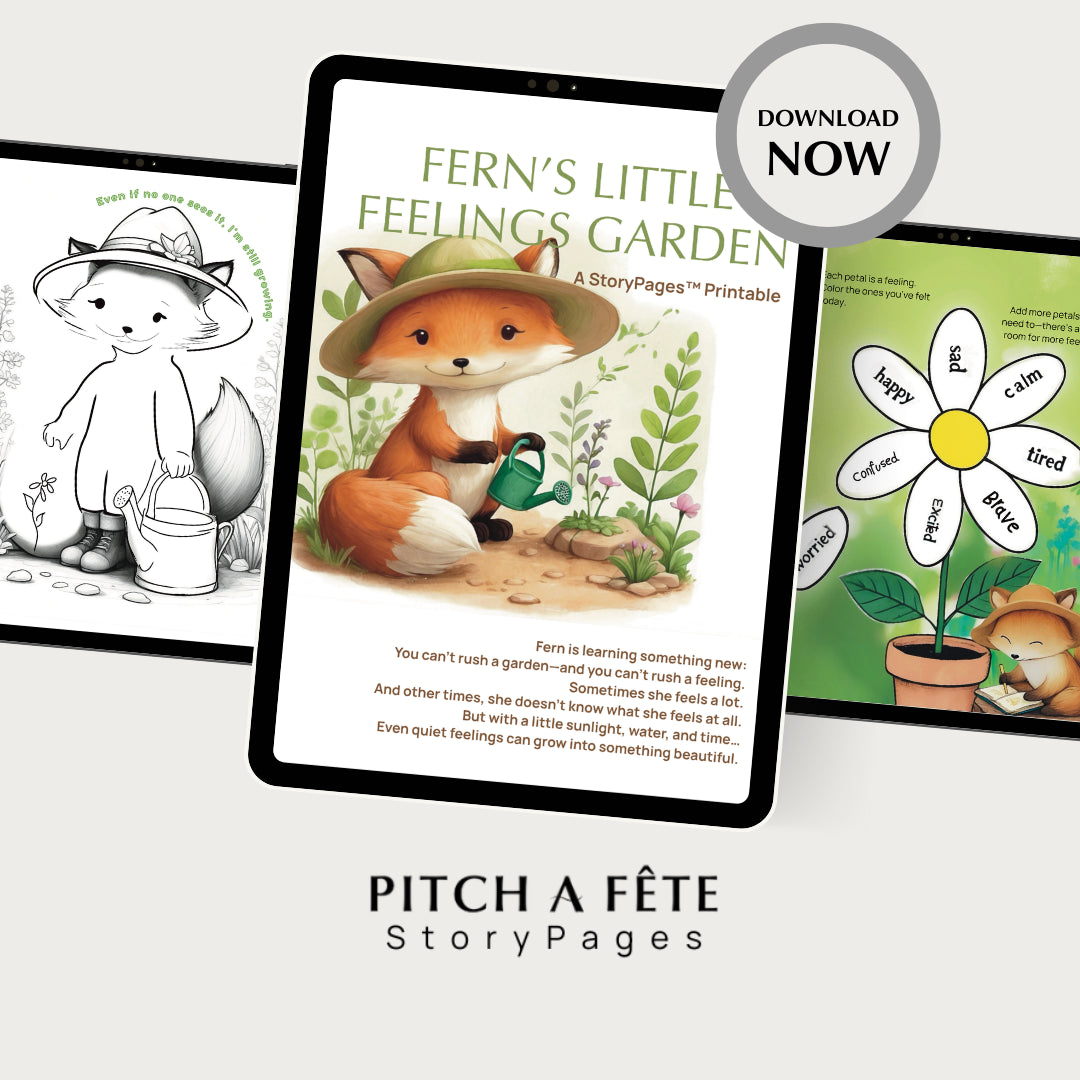 Fern’s Little Feeling Garden | StoryPages™ Printable Activities