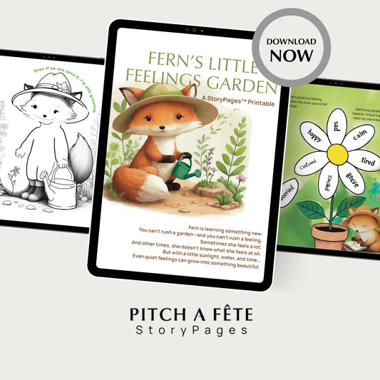 Fern’s Little Feeling Garden | StoryPages™ Printable Activities