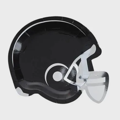 Football Helmet Appetizer Plates