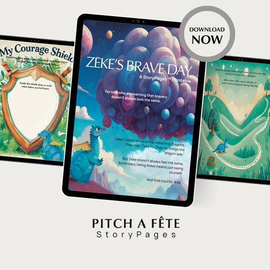 Zeke’s Brave Day | StoryPages™ Printable Activities