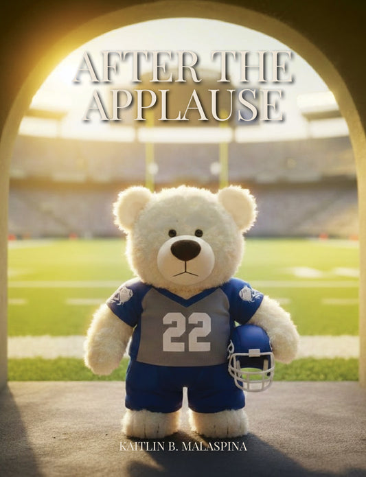 Bennett the football bear storybook cover, free printable picture book about sportsmanship and humility