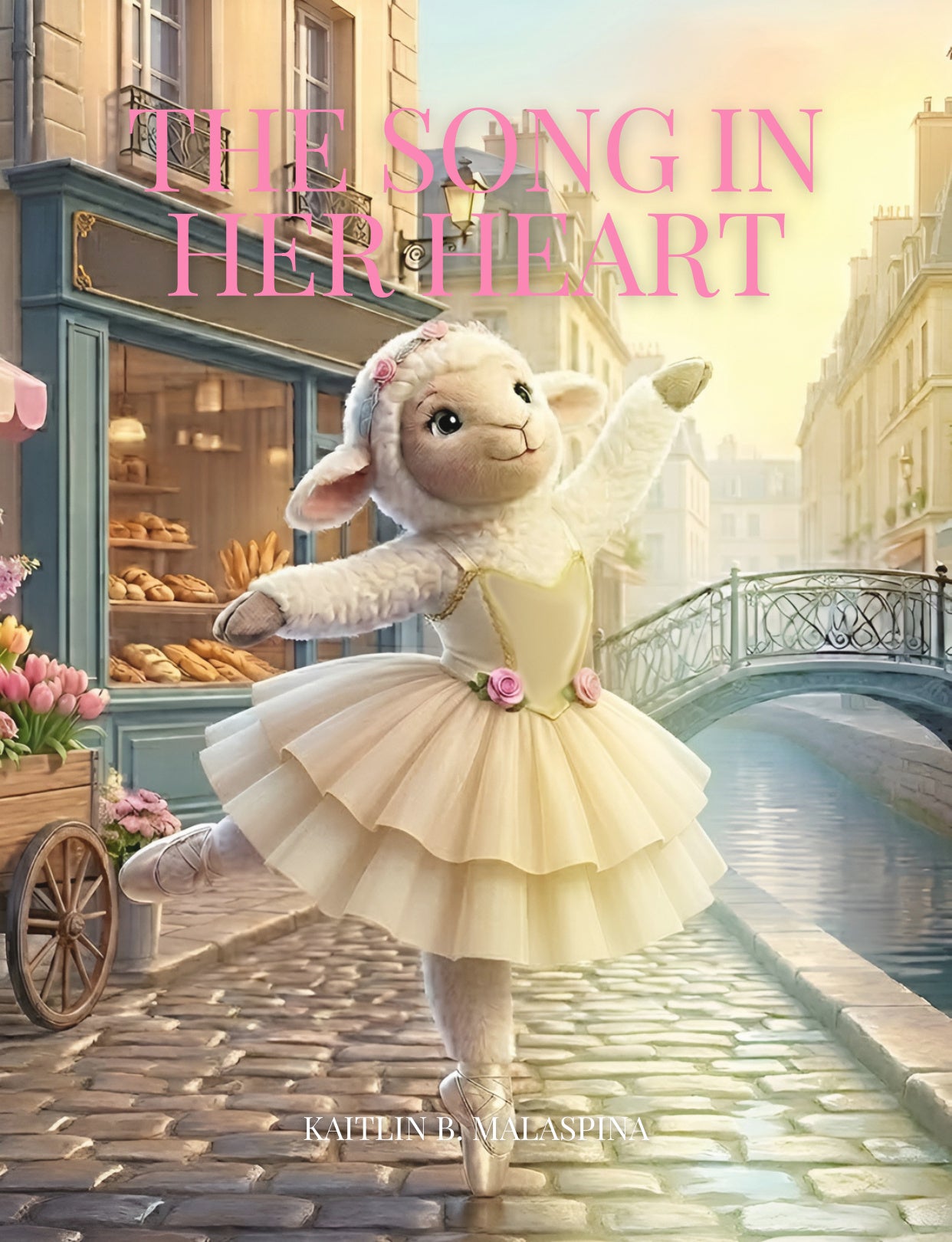 Lili the lamb storybook cover, free printable picture book about perseverance and getting back up